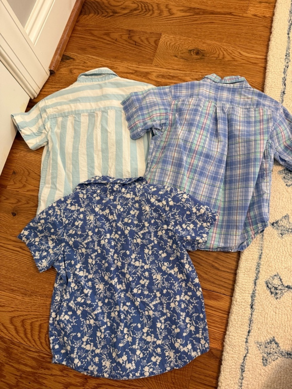 Bundle of 3 Toddler Boy Short Sleeve Button Down Shirts size 2T Ralph Lauren - Picture 6 of 12